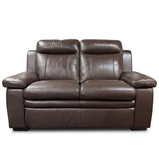 Leather Loveseat - consignment furniture Portland
