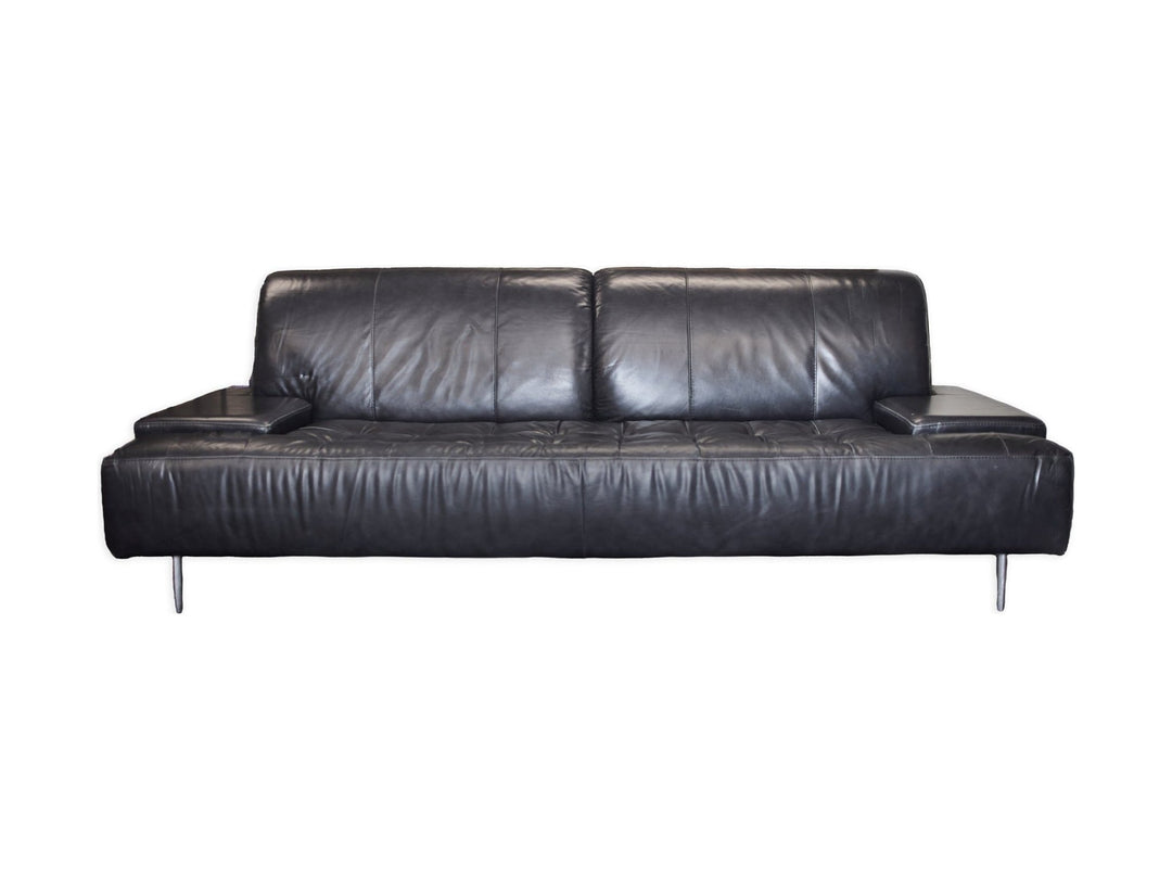 Leather Low Sofa - Whats New Furniture - Portland, Oregon