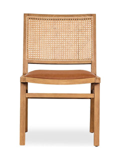 Leather Rattan Chair | What&
