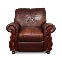 Leather Recliner - consignment furniture Portland