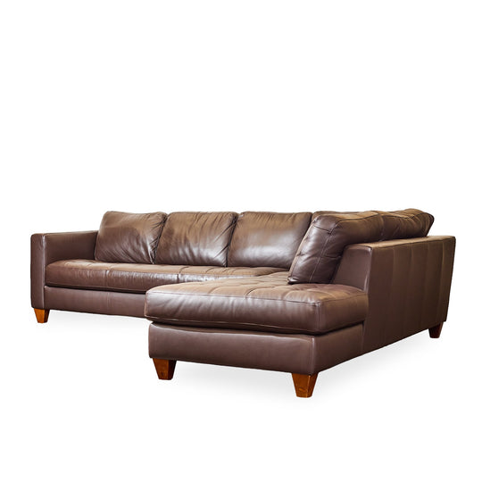Leather Sectional - Whats New Furniture - Portland, Oregon