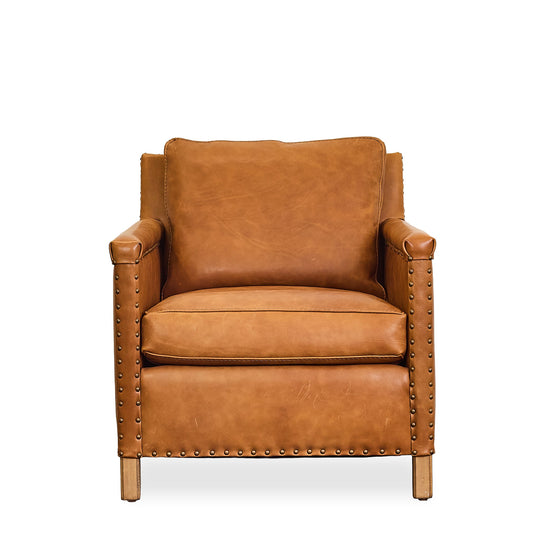 Leather Side Chair - Whats New Furniture - Portland, Oregon