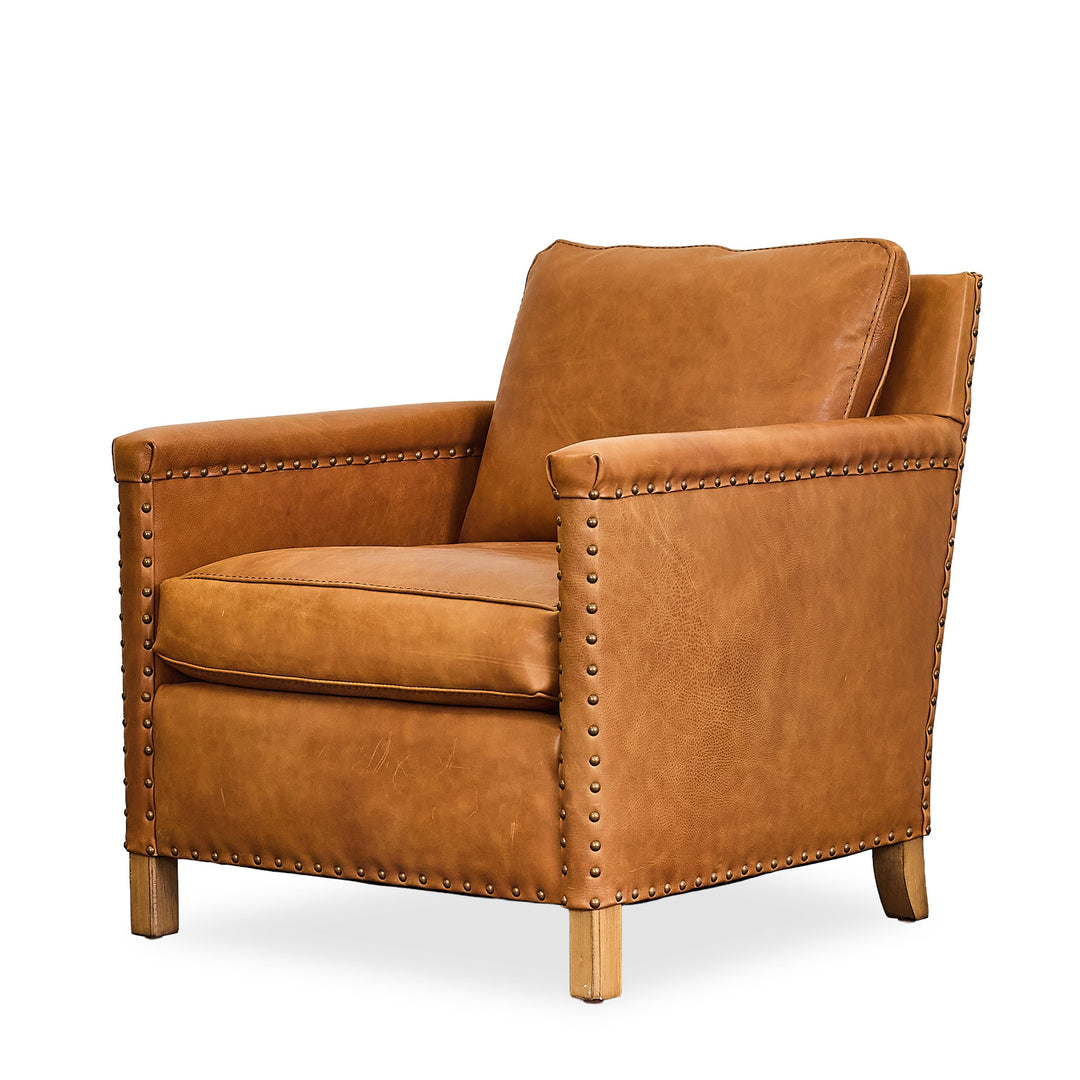 Leather Side Chair - Whats New Furniture - Portland, Oregon