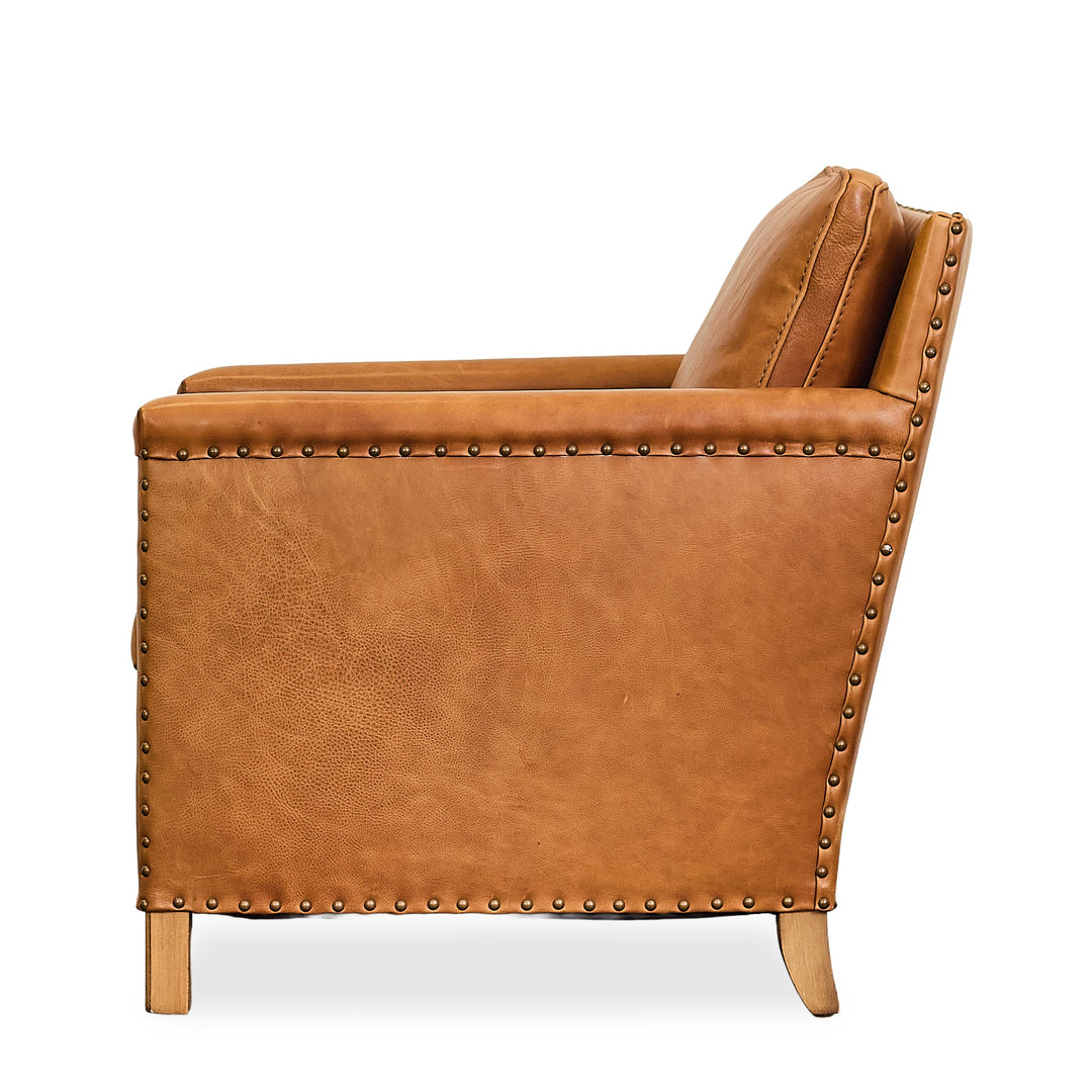 Leather Side Chair - Whats New Furniture - Portland, Oregon