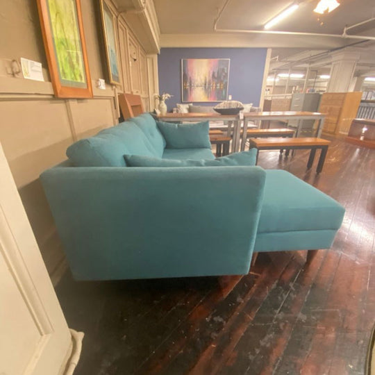 Locally Made Loveseat & Ottoman