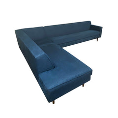 Mid - Century Modern Sectional w/ Performance Fabric - Whats New Furniture - Portland, Oregon