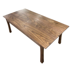 Locally Made Walnut Mid-Century Coffee Table - view 4