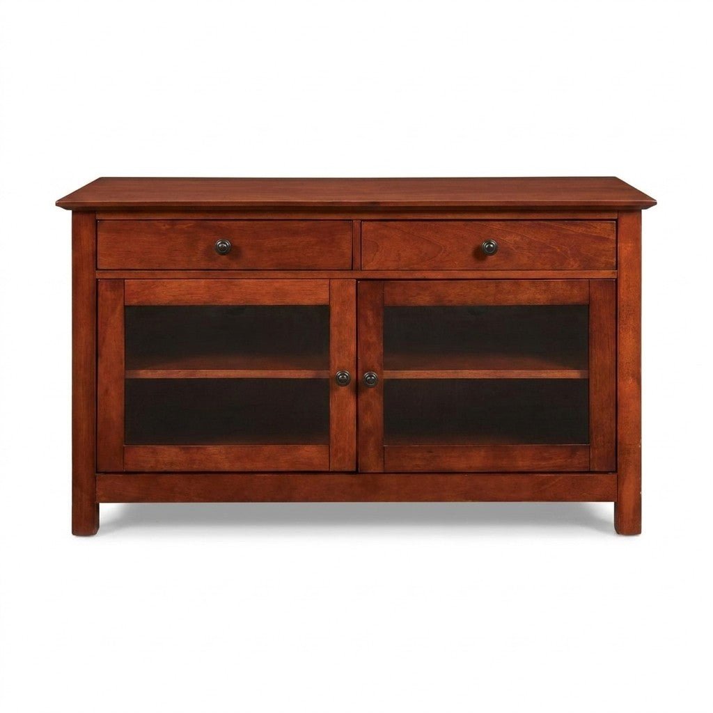 Mahogany Entertainment Center - view 2