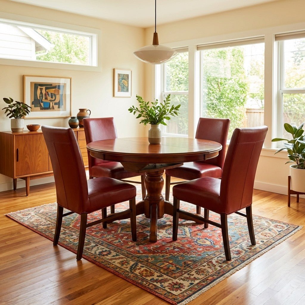 Mahogany Mid-Century Dining Set - view 4