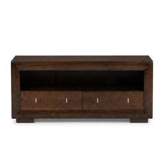Mahogany Mid-Century TV Stand - consignment furniture Portland