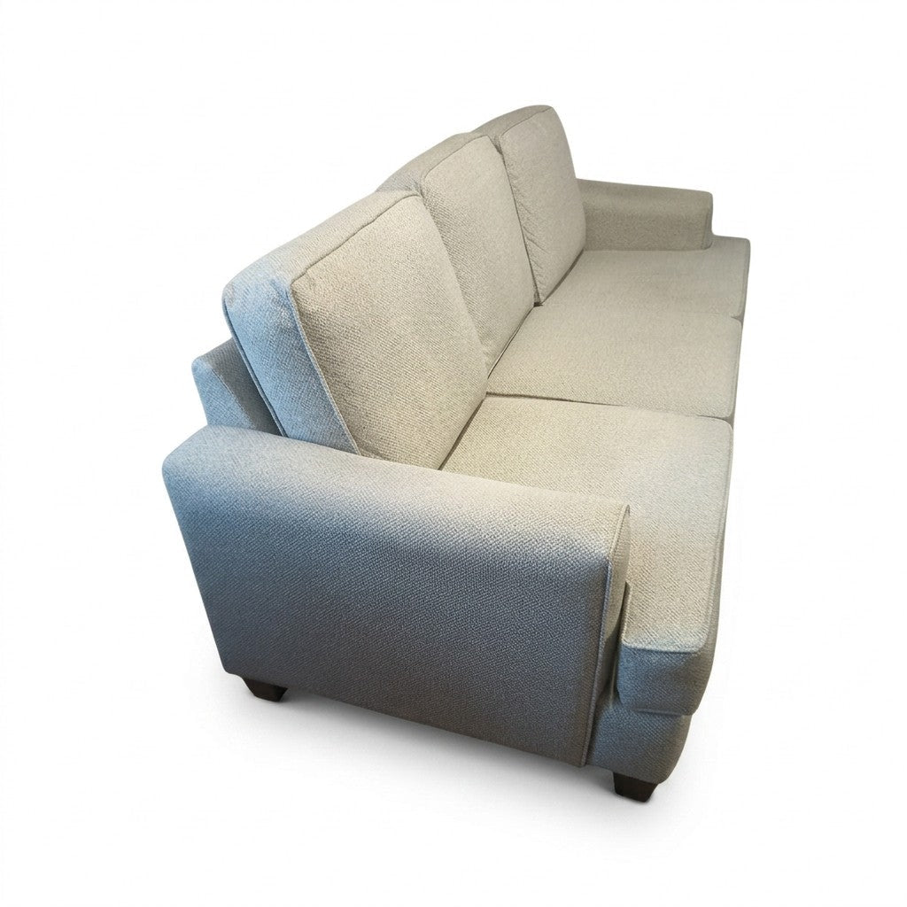 Marled Gray Sofa - view 4