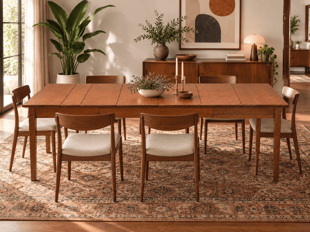 Mid-Century Extension Dining Table - What&