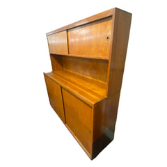 Mid - Century Modern Hutch With Hairpin Feet - Whats New Furniture - Portland, Oregon