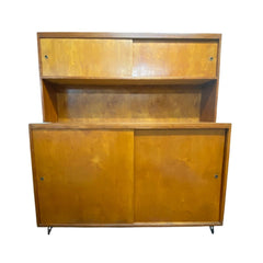 Mid - Century Modern Hutch With Hairpin Feet - Whats New Furniture - Portland, Oregon