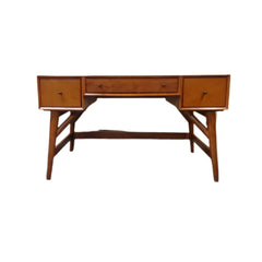 Mid - Century Modern Desk w/File Cabinet - Whats New Furniture - Portland, Oregon