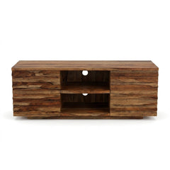 Multi-toned Mid-Century TV Stand - consignment furniture Portland