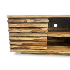 Multi-toned Mid-Century TV Stand - view 3