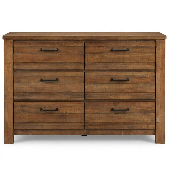 Natural Mid-Century Dresser - consignment furniture Portland