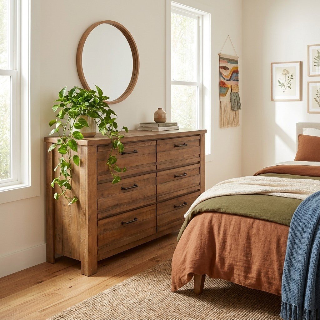 Natural Mid-Century Dresser - view 5