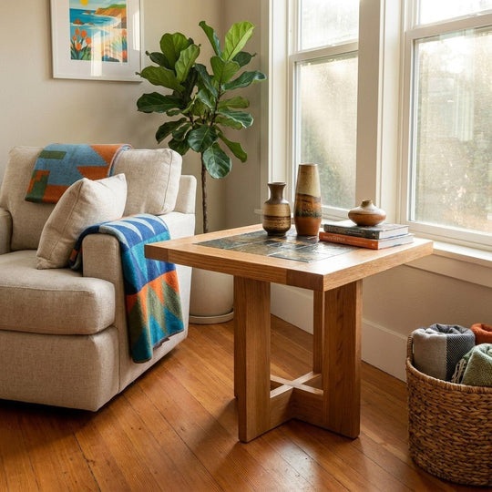 Natural Stone Accent Table - view 5