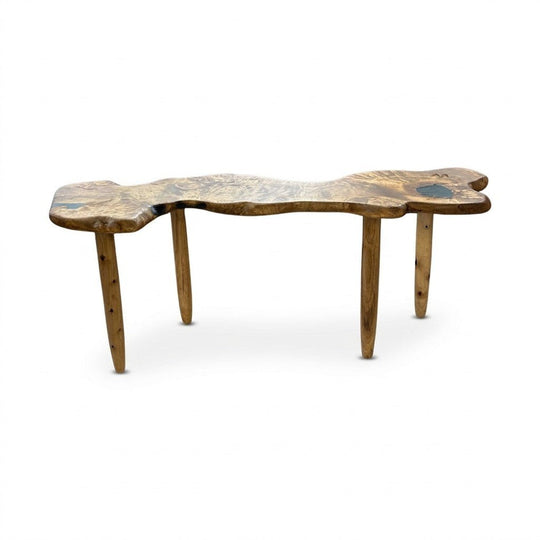 Natural Wood Coffee Table - view 4