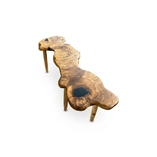 Natural Wood Coffee Table - view 2