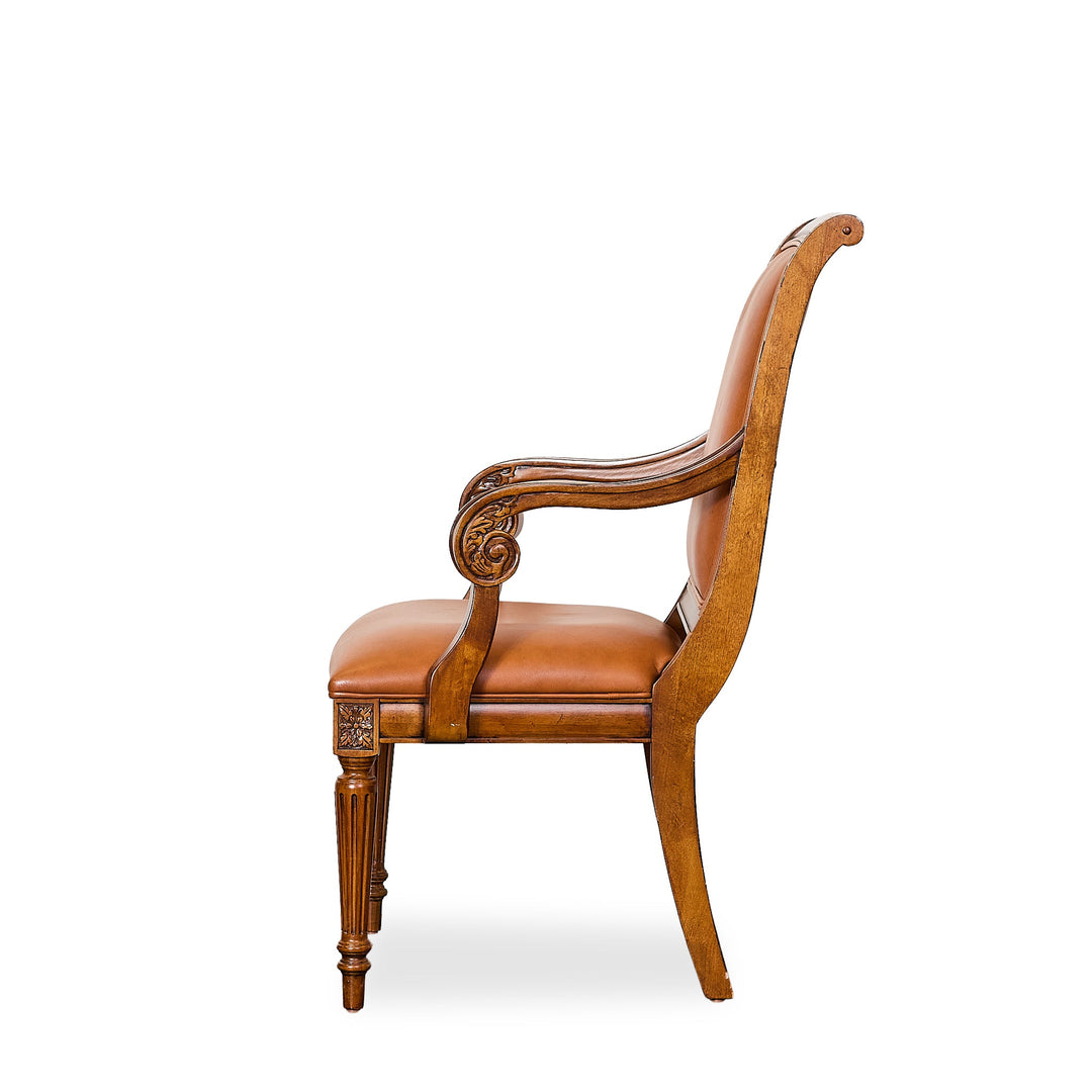 Neoclassical Empire Revival armchair - Whats New Furniture - Portland, Oregon