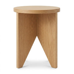 Oak Accent Table - consignment furniture Portland
