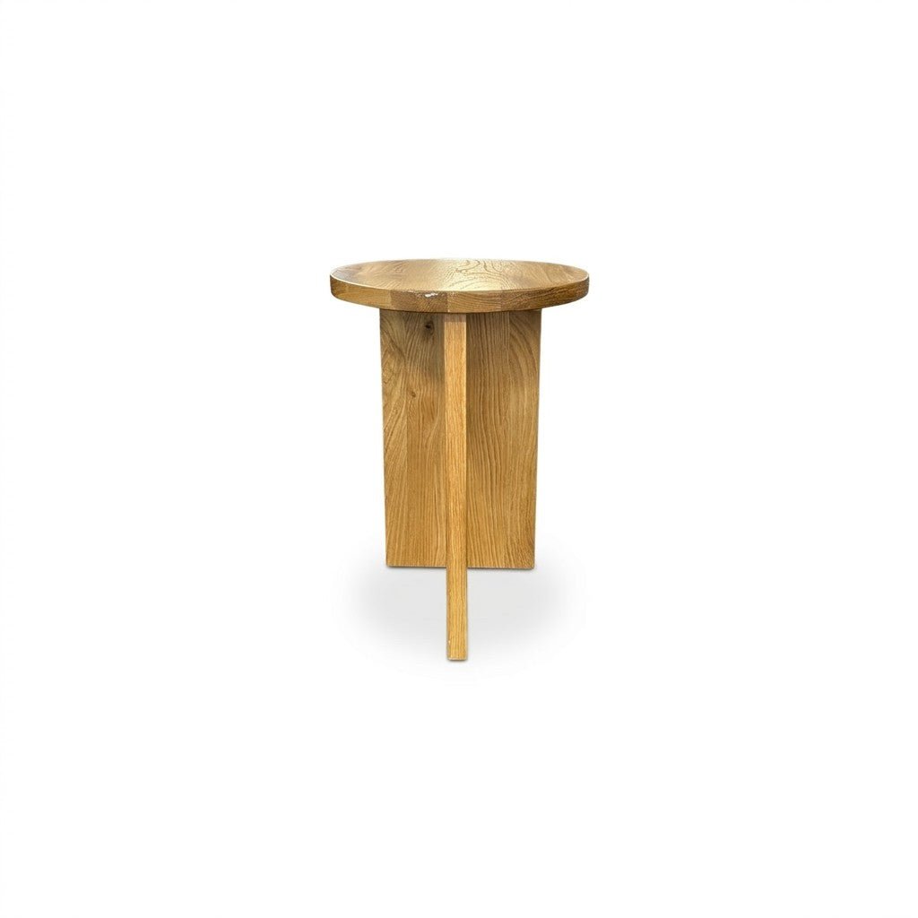Oak Accent Table - view 3