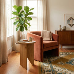 Oak Accent Table - view 4