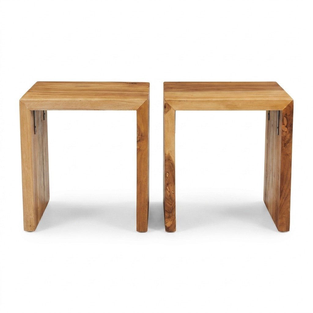 Oak Accent Tables - consignment furniture Portland