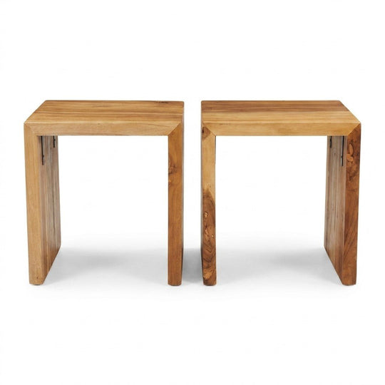 Oak Accent Tables - consignment furniture Portland