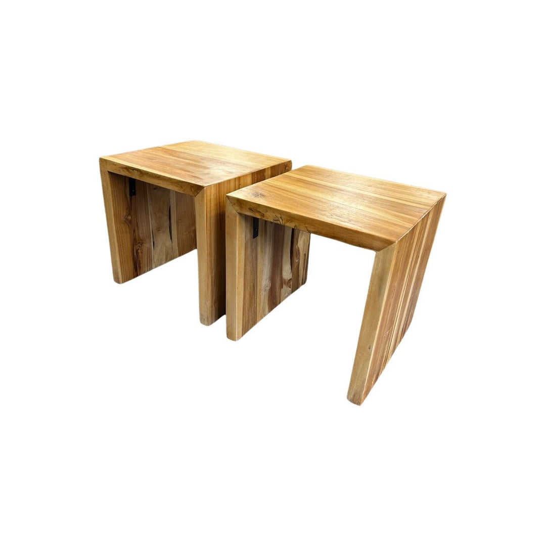 Oak Accent Tables - view 4