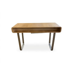 Blonde Oak Console Table - view 2