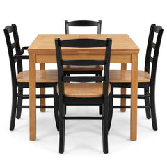 Oak Mid-Century Dining Set - consignment furniture Portland