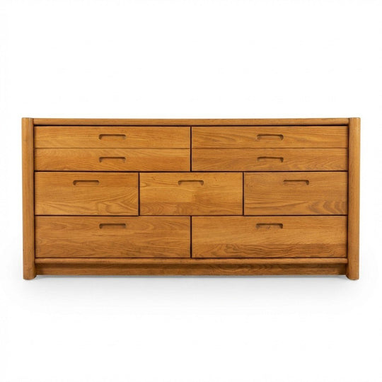 Oak Mid-Century Dresser - consignment furniture Portland