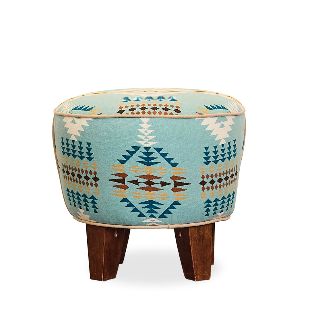 Ottoman w/Motif - What&