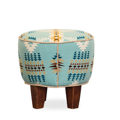 Ottoman w/Motif detail view - What&