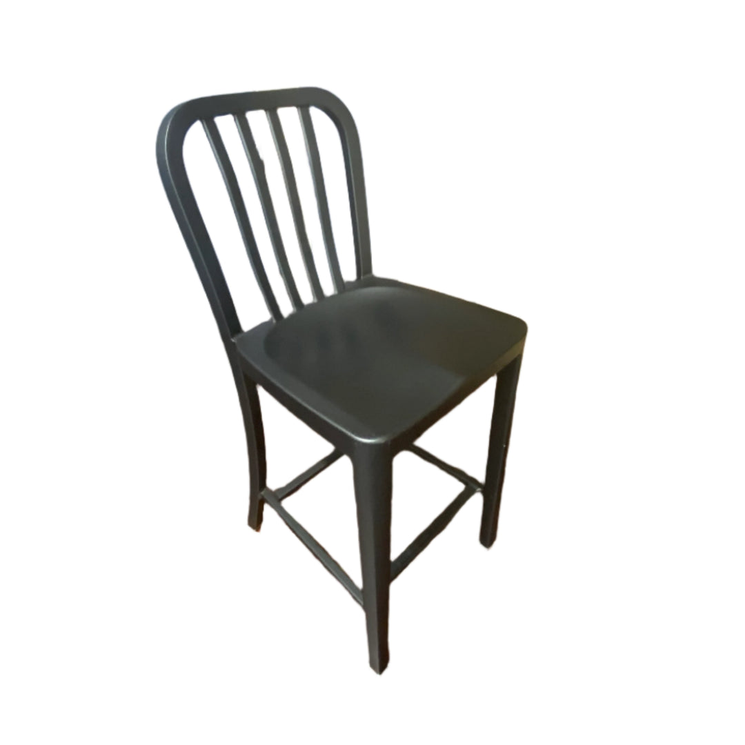 Set of 2 Metal Counter Stools
