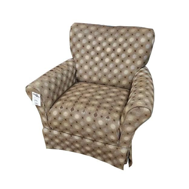 Patterned Swivel Rocker - Whats New Furniture - Portland, Oregon