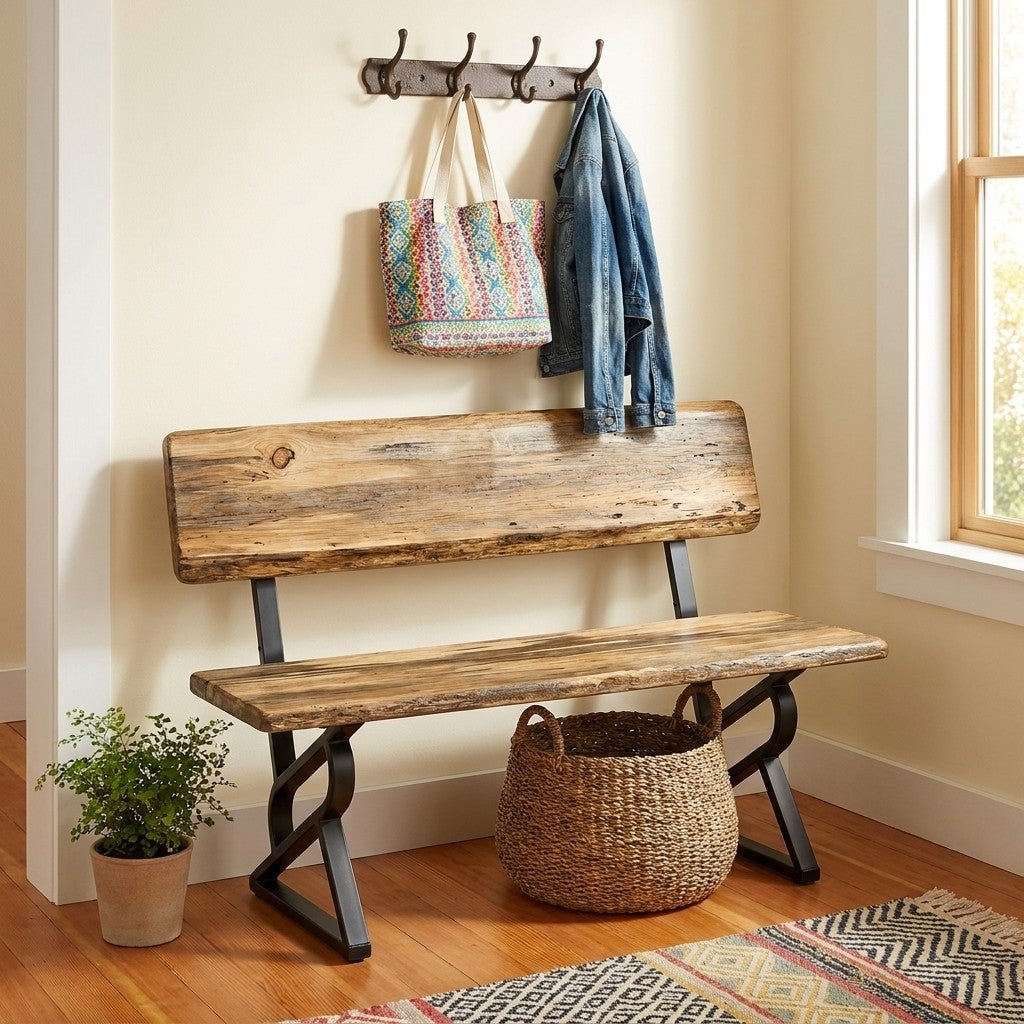 Pine Custom Bench - view 5