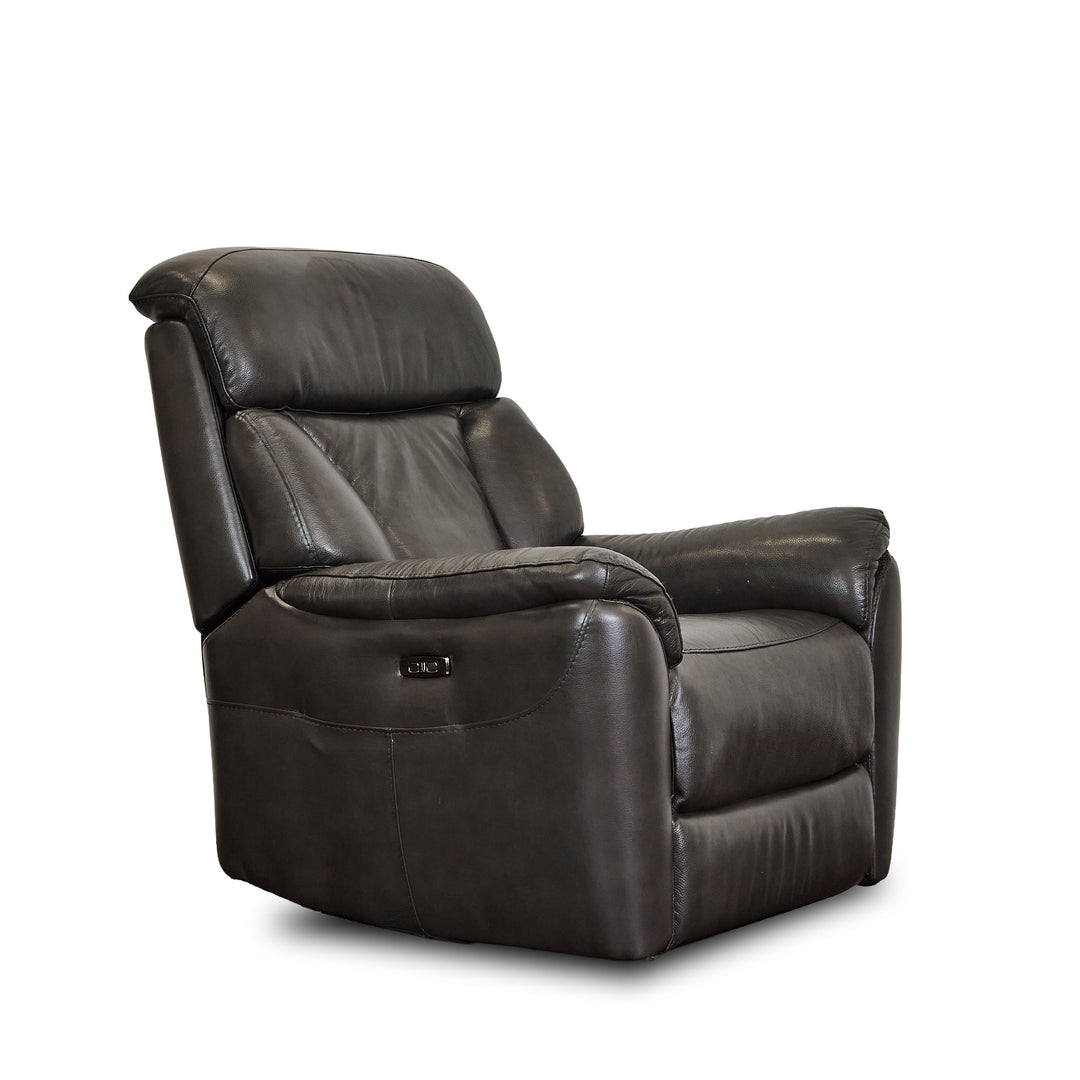 Power Leather Recliner - Whats New Furniture - Portland, Oregon