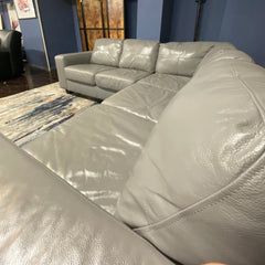 Modern Leather Sectional - Image 4 | What&