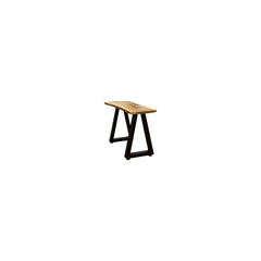 Red Wood Accent Table - view 3