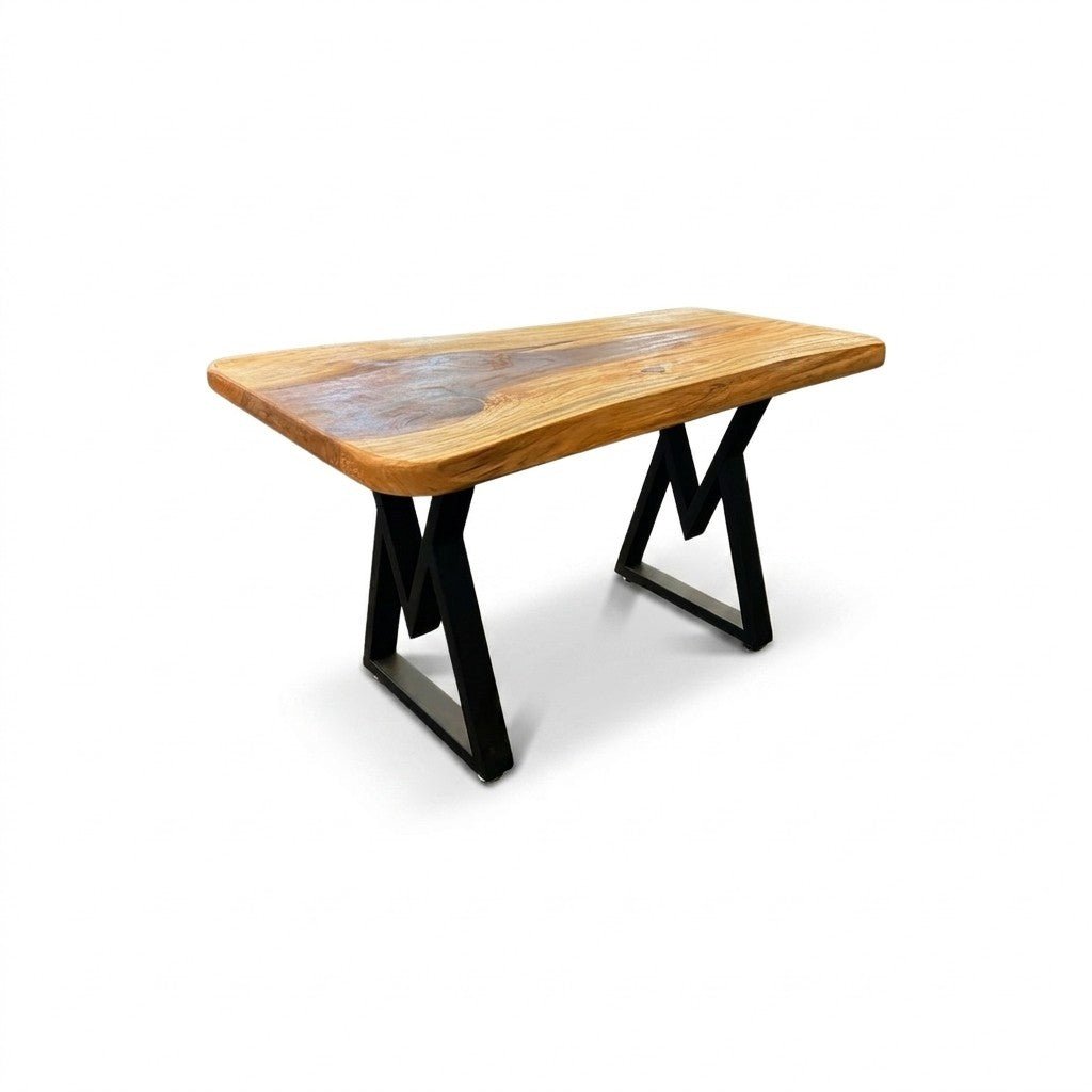 Redwood Live Edge Accent Table - view 3