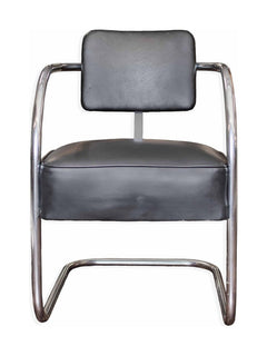 Retro Faux Leather Chair - Whats New Furniture - Portland, Oregon
