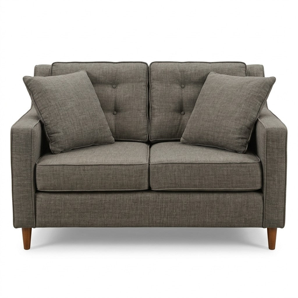 River Rock Gray Sofa - consignment furniture Portland