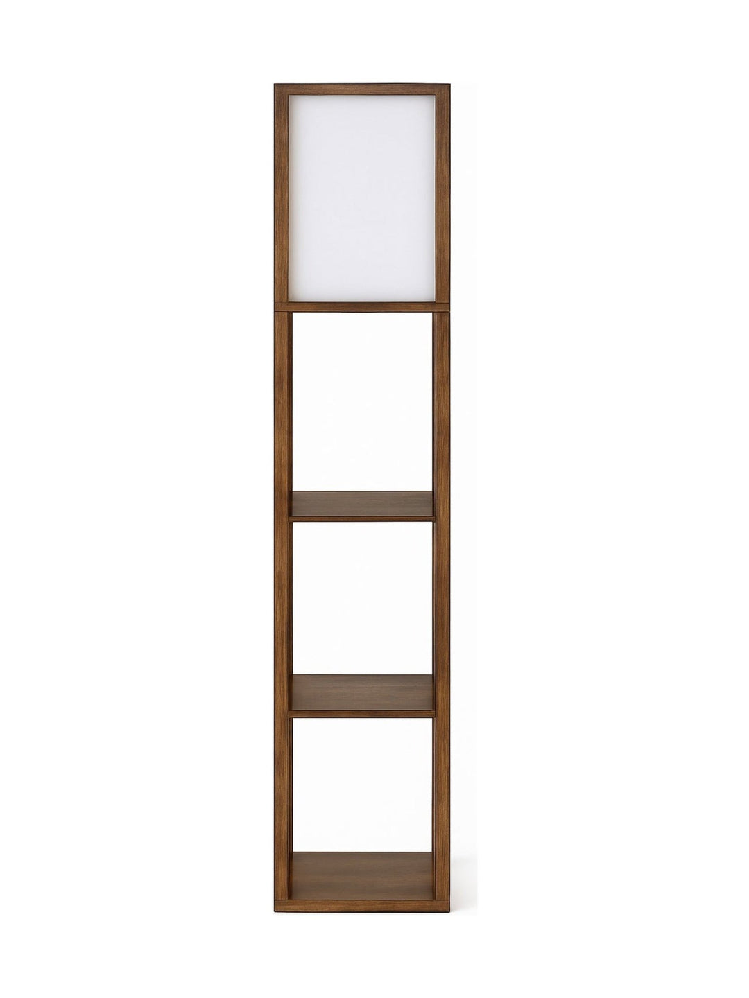 Shoji Column Floor Lamp w/ Outlet & USB - Whats New Furniture - Portland, Oregon