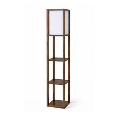Shoji Column Floor Lamp w/ Outlet &amp; USB - Whats New Furniture - Portland, Oregon