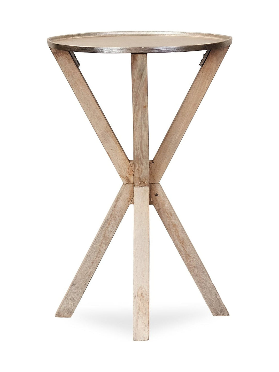 Silver Accent Table - Whats New Furniture - Portland, Oregon